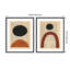 Adreille Modern Prose - ensemble de 2 reproductions d'art encadrées par W. Stramel-59378578-59378564