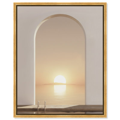 Sunset Warmth Print by Oliver Gal