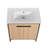 30 Inch Bathroom Vanity Base with basin