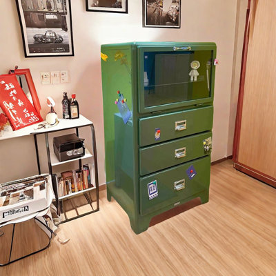 Runnie Metal Accent Cabinet