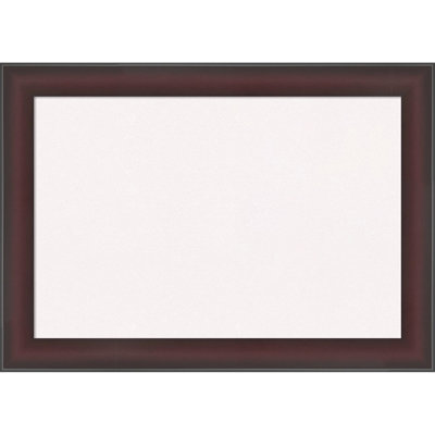 Grand Cherry Narrow Framed Corkboard, White Cork Bulletin Board, Organization Board, Pin Board