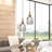 7"W Bayarmaa Textured Glass Bell-Shaped Pendant Lamp-979442804