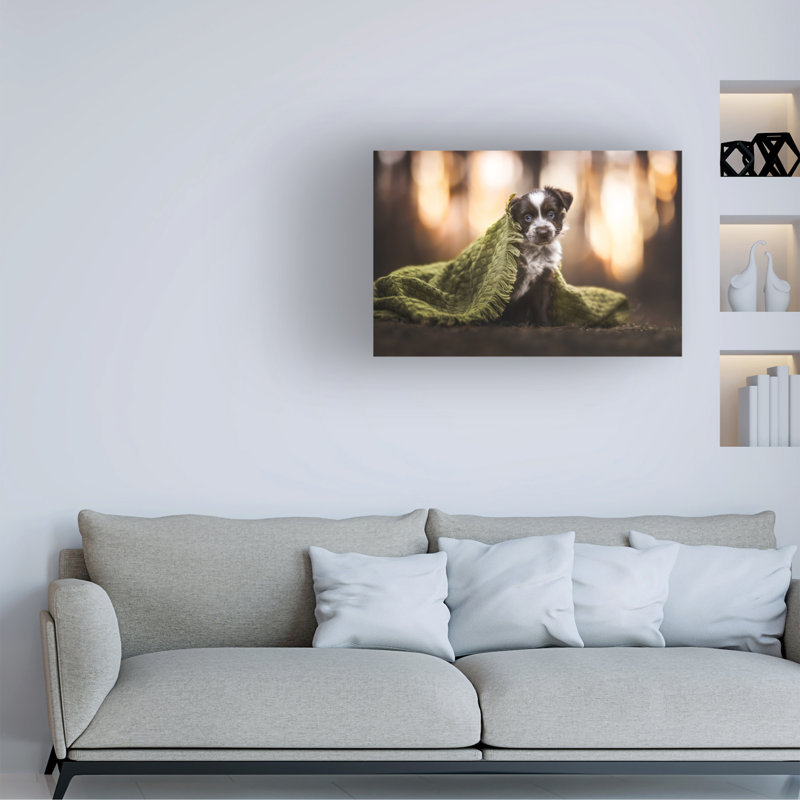 Art sur toile Natalie Grosse, H 12 po x l 19 po