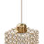 1 - Light Natural Dome Pendant