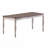 Transitional Dining Table Antique White Oak Top Rectangle 2 Extension Leaves-1668021025