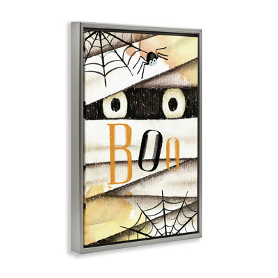 Toile flottante «Spooky Peeking Eyes» par Nicole DeCamp