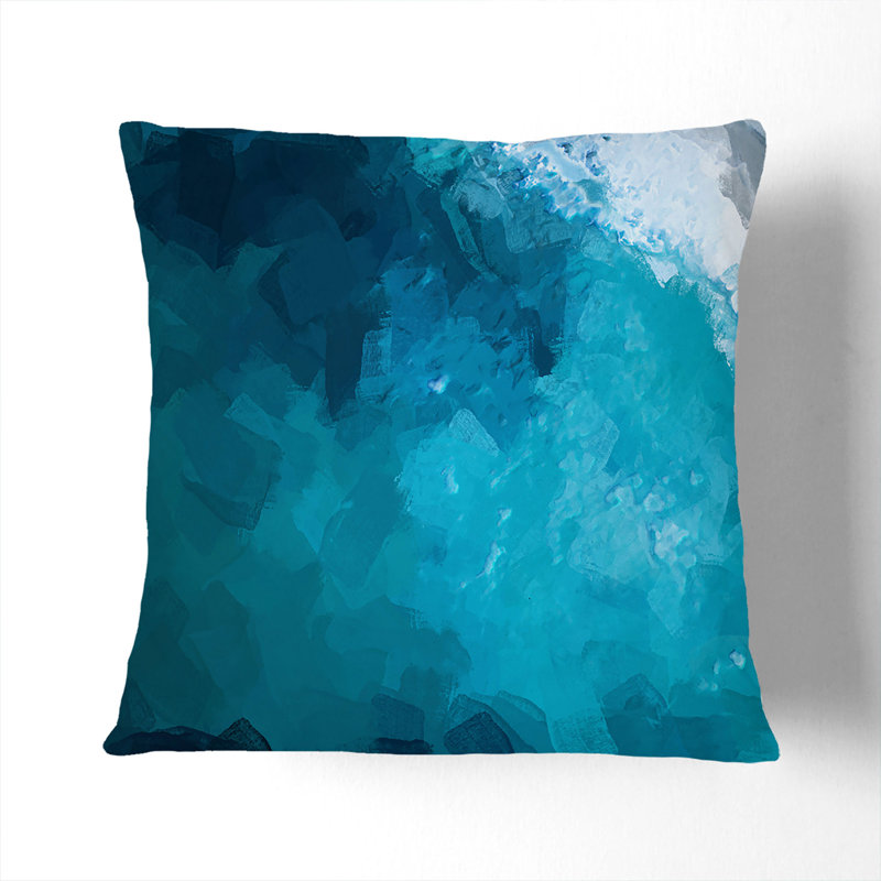 Square Throw Cushion, Black, 40cm H x 40cm W x 15cm D