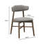 Chaise rembourrée en bois massif-908319923