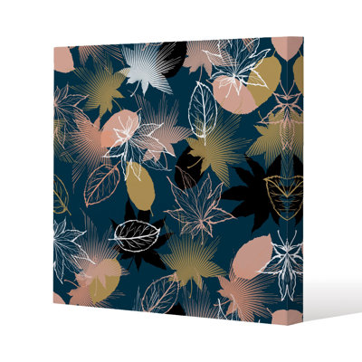 Maple Leaves Slim Style Canvas Print