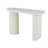 Console ovale en métal Cole and Grey