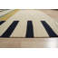 Tapis en laine tissé à plat multicolore Dymon-1776988119
