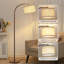 Lampe sur pied arquée 63 po Kjeld-109069233