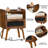 Vine Decorative Bedside Table