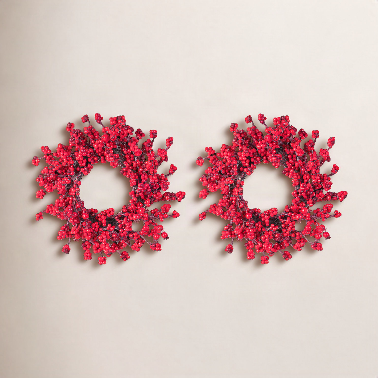 Nena 14" Berry Wreath Set