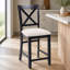Ensemble de table de salle à manger 5 pièces à hauteur de comptoir avec 4 chaises, ensemble de table à manger en bois classique pour 4 personnes, ensemble de table de salle à manger pour 4 personnes Timeless Farmhouse