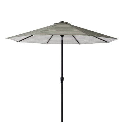 10' Market Umbrella -  Tempera, 830-8SAT-Lan Stripe