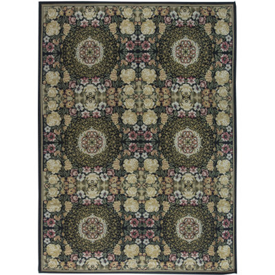 Modern One-of-a-Kind Rectangle 9'1" X 12'5" New Age Wool Area Rug in