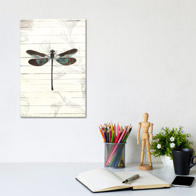 Dragonfly Look II by Milli Villa - Wrapped Canvas Print