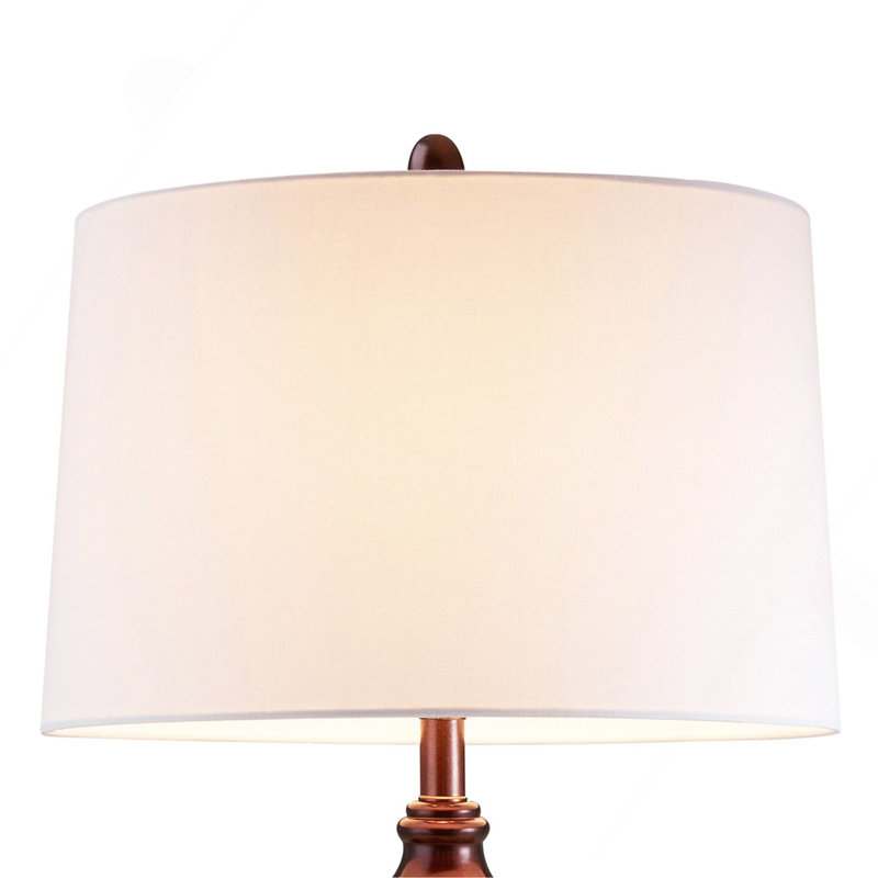 Lampe de table haute en polyrésine 29,75 po, conception en mosaïque