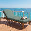 Chaise longue réglable en bois d'acacia - Chaise inclinable pour patio et piscine-98157190