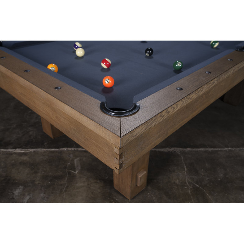 Hank 7' Slate Pool Table With Professional Installation Include, Table size 7