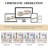 Modular Sectional Sofa,Convertible Compressed Couch