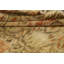 Tapis beige en laine noué à la main de conception unique 8 pi 10 po x 11 pi 10 po New Age