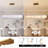 Lakiaya 14-Light 54" Kitchen Island Square / Rectangle Alabaster Chandelier with Alabaster Shade