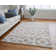Tapis bohémien et éclectique en polyester Caide
