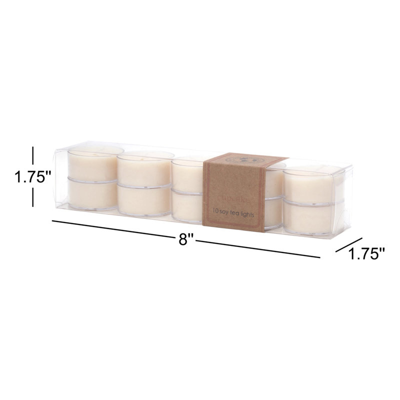 Cupcake Scented Tealight Candle with Plastic Holder