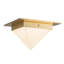 Mineral 8-in Brass Flush Mount-742885795-742885804