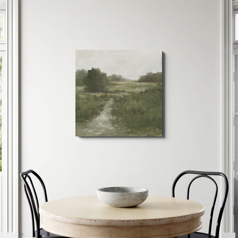 «Tranquil Fen I» par Ethan Harper, impression sur toile, H 30 po x l 30 po, Toile tendue, Non