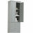 Tall Storage Cabinet with Three Drawers for Bathroom/Office, Grey-1774183107