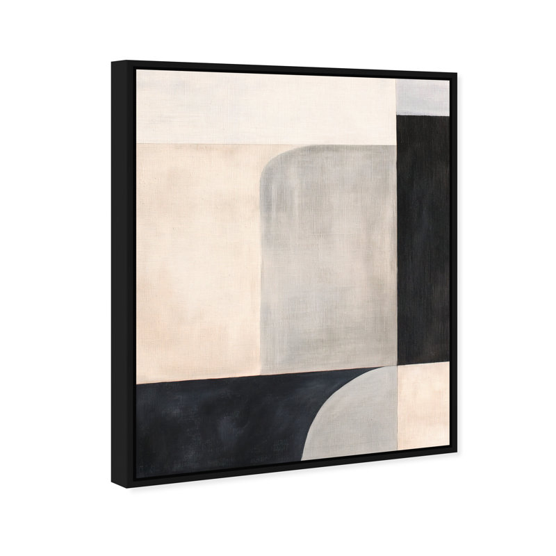 Midnight Sepia III Canvas Abstract Print by Oliver Gal, Black Frame, 16 x 20, 21"H x 17"W, Black Frame