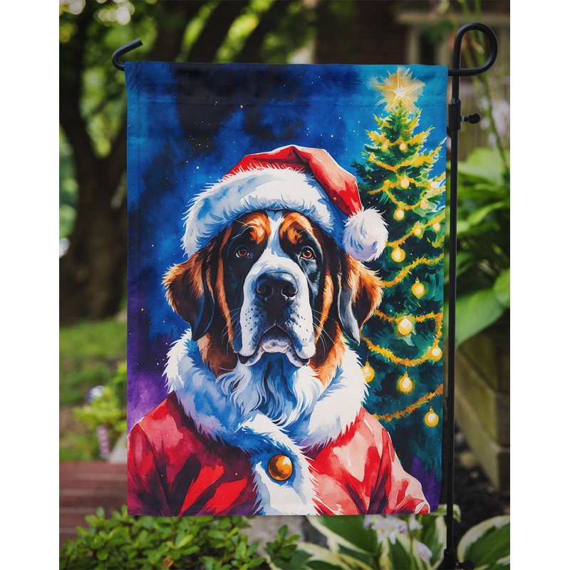 Drapeau de jardin Doberman Pinscher, Saint-Bernard