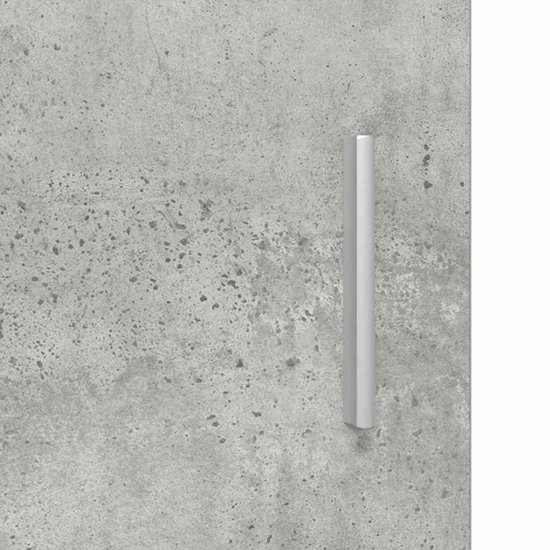 Rectangle Accent Cabinet, Concrete Grey