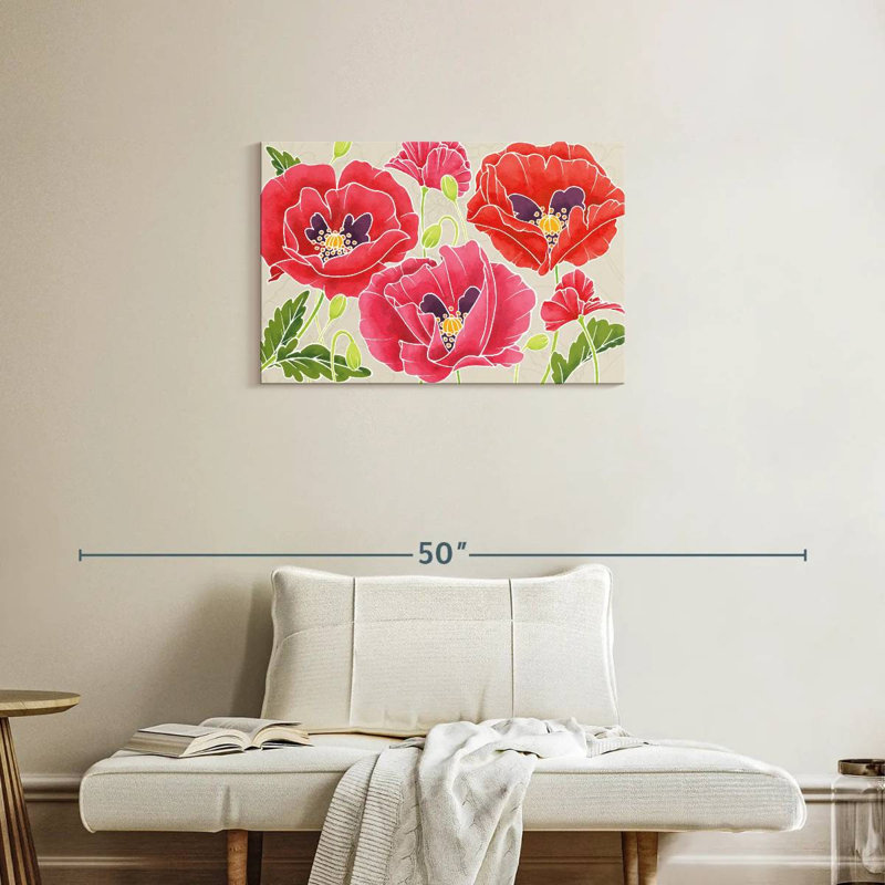 Coquelicots Kerner Sunshine, H 20 po x l 30 po