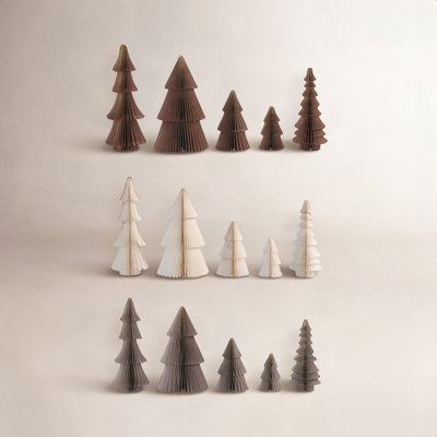 Paper Honeycomb Tabletop Tree Set