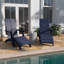 Chaise Adirondack d'extérieur avec repose-pieds Brady-88681430