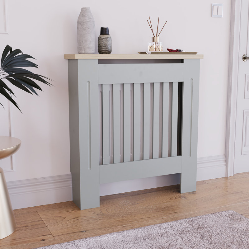 Beacsfield Radiator Cover, 83.3cm H x 78cm W x 19cm D , Grey