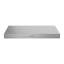 30 po T-1549-1-DC Hotte de cuisine sous conduit 406 CFM Ampezzo en acier inoxydable brossé avec filtres à chicane, commande à bouton-poussoir, lumières DEL
