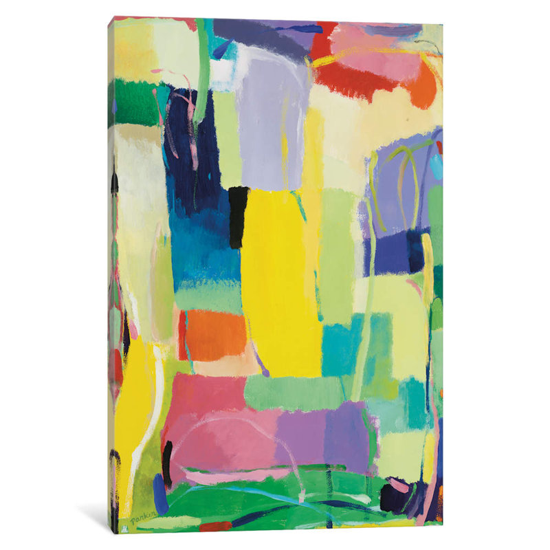 Urban Essay XV by Kim Parker - Wrapped Canvas Painting, 66.04 cm H x 45.72 cm W x 1.91 cm D