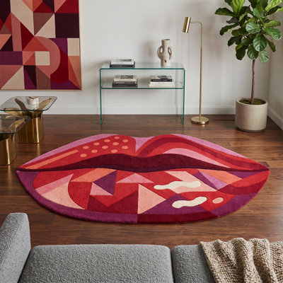 Tapis 7 pi x 10 pi Geometric Kiss