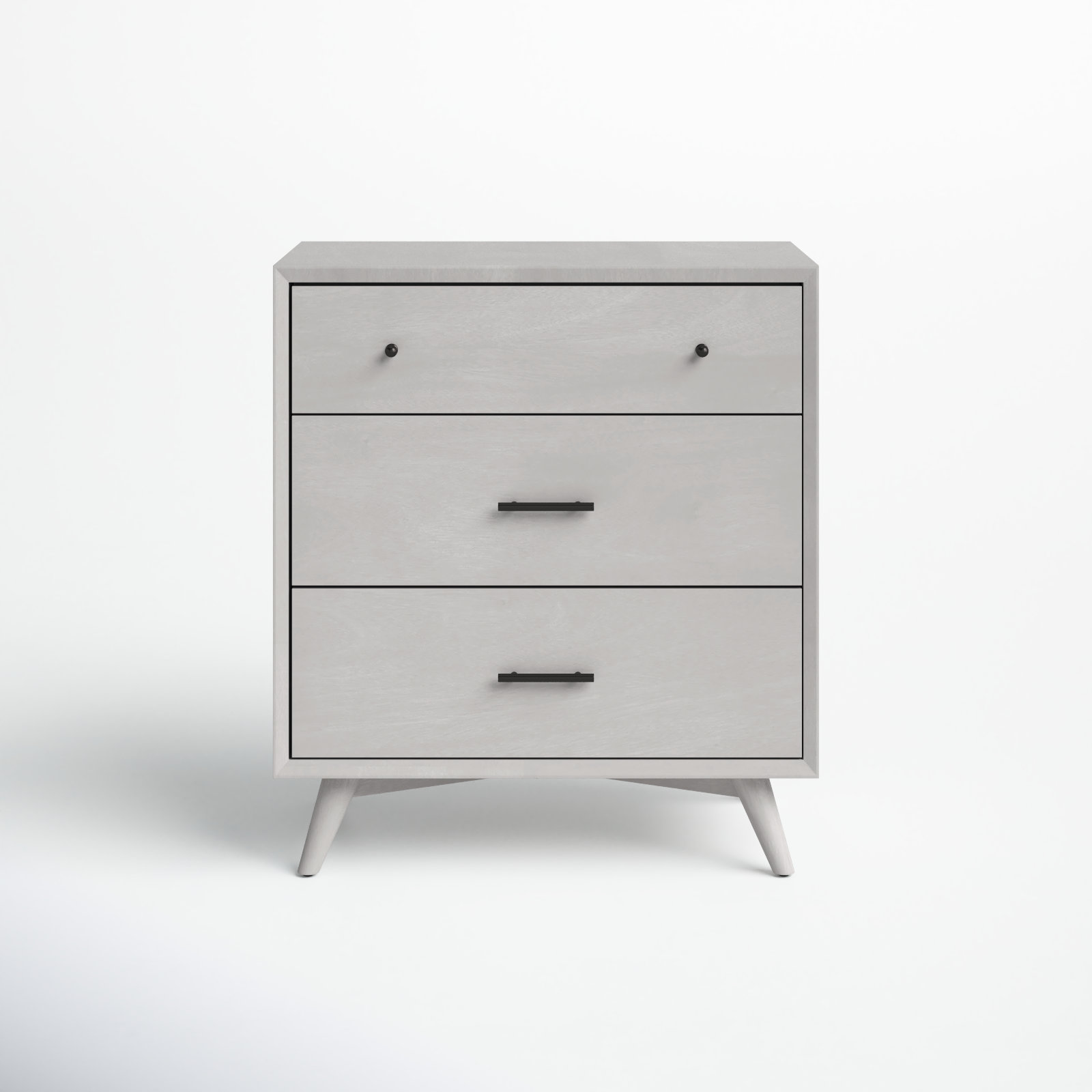 Williams 32" Mahogany Dresser, Gray
