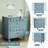 Dorlan 19.7“W Cute Cloud shape Nightstand-513506563