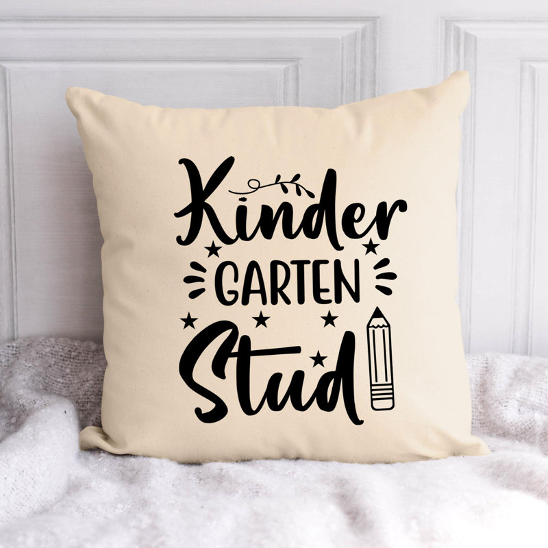 Citation amusante «Garden Lover» 734 - Coussin décoratif inclus, H 18 po x l 18 po