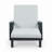 Hoyt 35'' Outdoor Metal Chaise Lounge-676678787-753207723