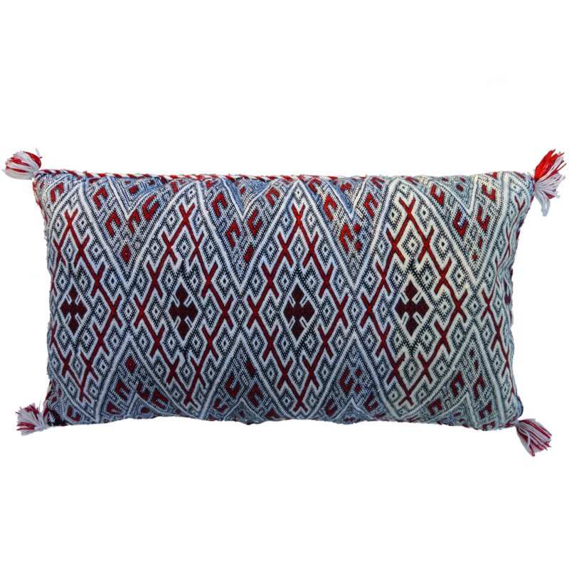 Housse de coussin géométrique