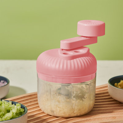 Hachoir à ail pour hachoir à légumes hachoir à viande hachoir à main robot culinaire pour salsas salade pesto capacité 250 ml