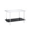 Console moderne en simili marbre miroitant